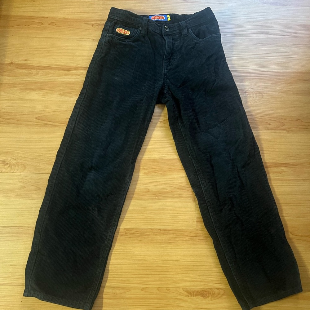 Empyre Men’s Black Corduroy Wide-Leg Pants SZ 24 - Picture 10 of 16